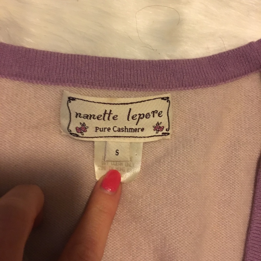 Nanette Lepore Cashmere Sweater 🎀 - Picture 5 of 5